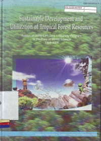 Sustainable Development and Utilization of Tropical Forest Resources