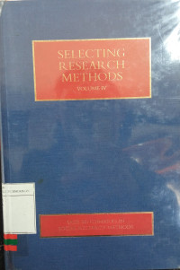 Selecting Research Methods Volume 4