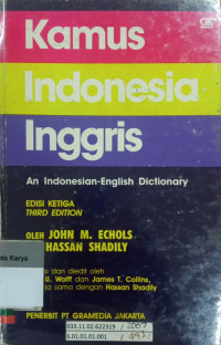 Kamus Indonesia-Inggris, An Indonesian-English Dictionary