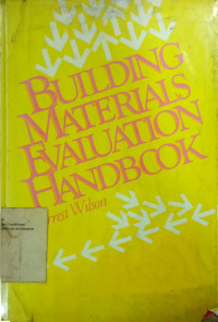 Building Materials Evaluation Handbook