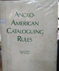 Anglo-American Cataloguing Rules