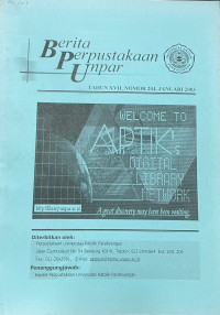 Berita Perpustakaan Unpar, Tahun XVII, Nomor 204, Januari 2003