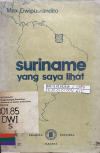 Suriname yang Saya Lihat