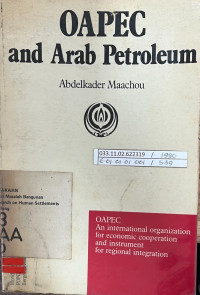 OAPEC and Arab Petroleum