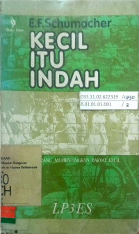 Kecil itu Indah: Ilmu Ekonomi yang Mementingkan Rakyat Kecil