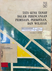 Tata Guna Tanah Dalam Perencanaan Pedesaan, Perkotaan, dan Wilayah