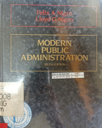 Modern Public Administration