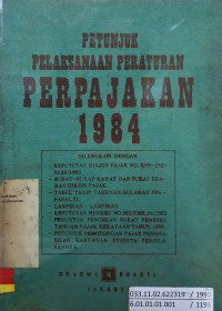 Petunjuk Pelaksanaan Peraturan Perpajakan 1984