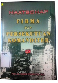 Maatschap Firma dan Persekutuan Komanditer