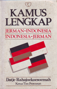 Kamus Lengkap Jerman-Indonesia Indonesia-Jerman