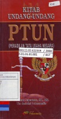 Kitab Undang-Undang PTUN (Peradilan Tata Usaha Negara)