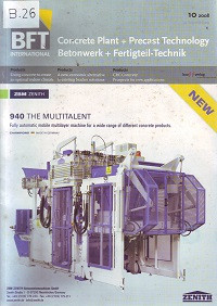 Betonwerk + Fertigteil - Technik: 940 the Multitalent
