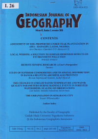 Indonesian Journal of Geography Volume 42 Nomor 2 Desember 2010