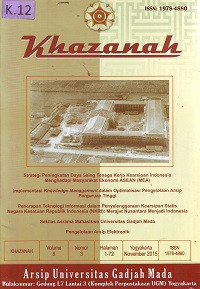 Khazanah Volume 8 Nomor 3 November 2015