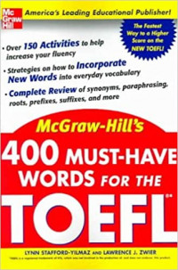 400 must have words for the TOEFL