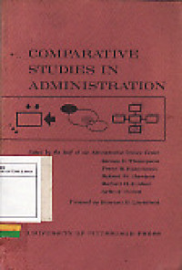 Comparative studies in administration