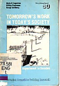 Tomorrow's Work In Today's Society