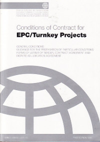 Conditions of contract for EPC/Turnkey Projects