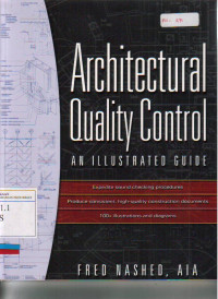 Architectural Quality Control: An Illustrated Guide